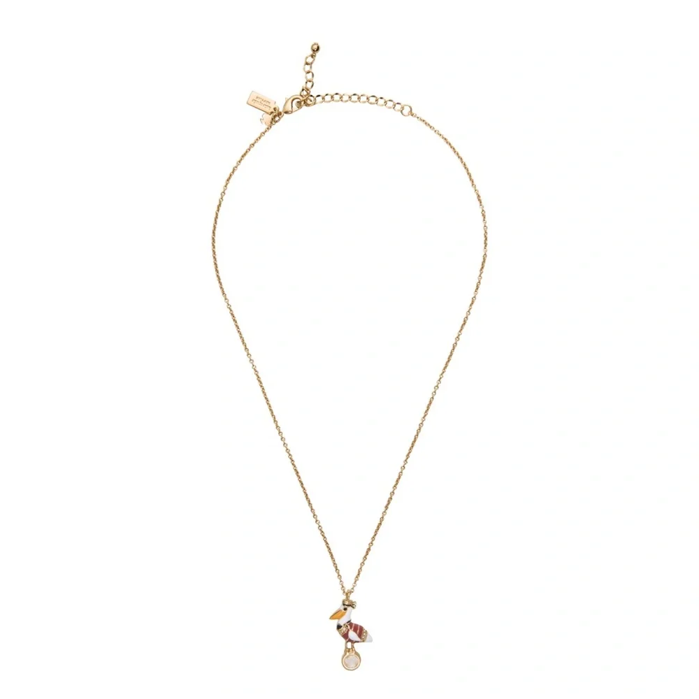 KATE SPADE • Taking Flight Pelican Necklace